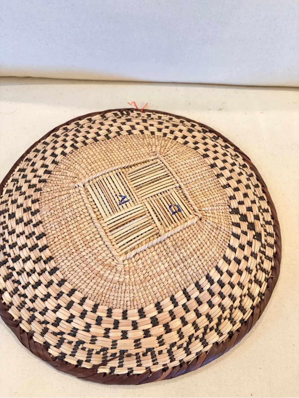 NEW Africa Woven Basket. Made by the Binga people of Zambia/Zimbabwe